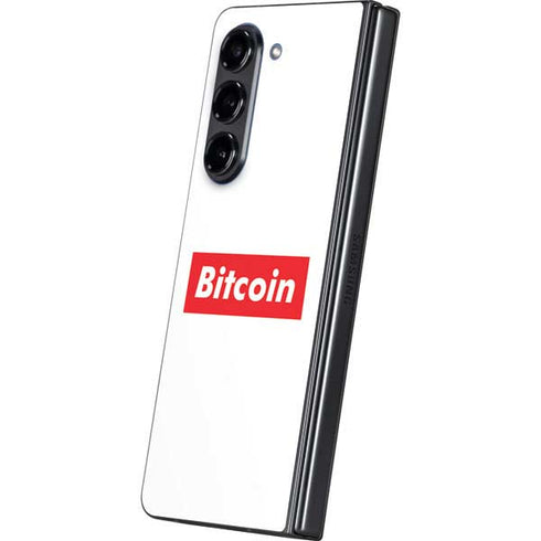Bitcoin Crypto Galaxy Z Fold5 5G Skin